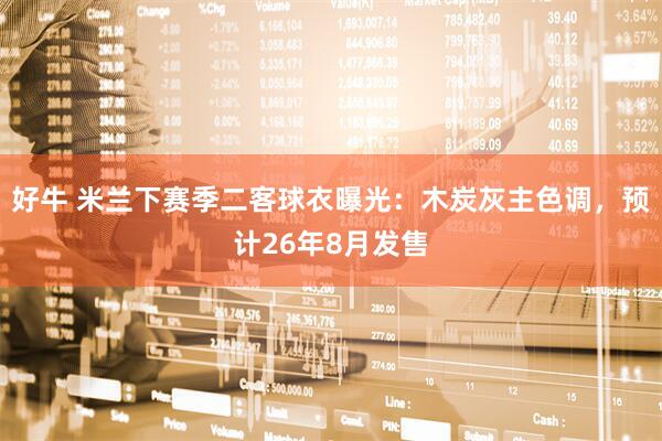 好牛 米兰下赛季二客球衣曝光：木炭灰主色调，预计26年8月发售